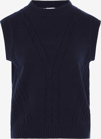 usha BLUE LABEL - Jersey en azul: frente