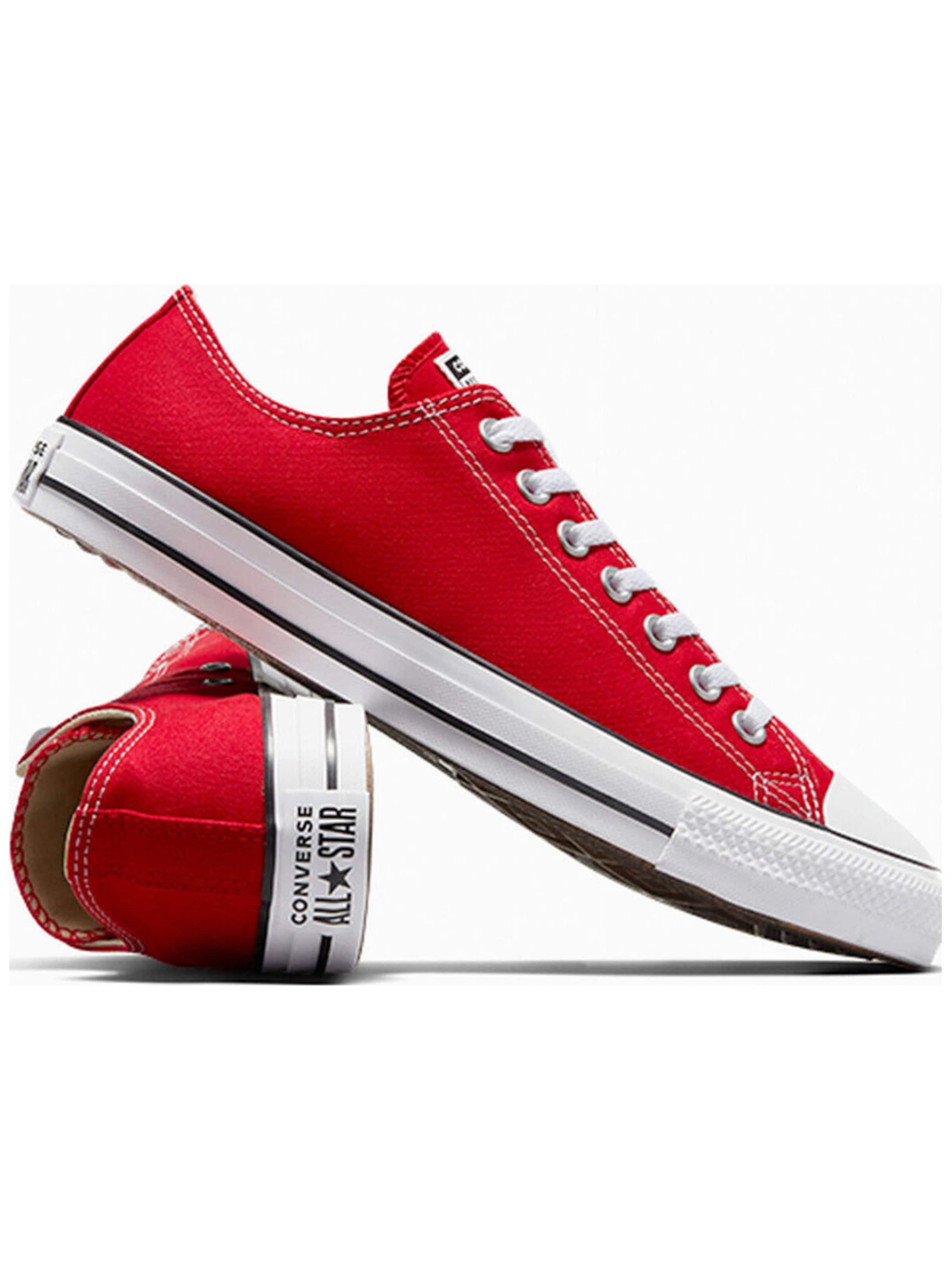 CONVERSE - Zapatillas deportivas bajas 'Converse Chuck Taylor All Star Ox' en rojo