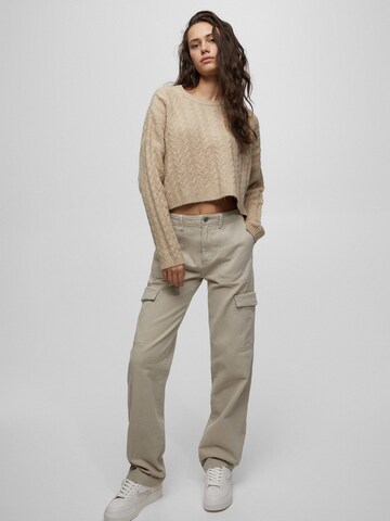 Pull&Bear Pullover in Beige