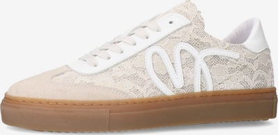 MANFIELD Sneaker in beige / offwhite, Produktansicht