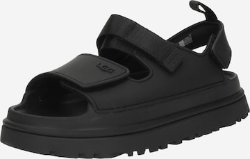 Chaussures ouvertes 'GOLDENGLOW' UGG en noir : devant