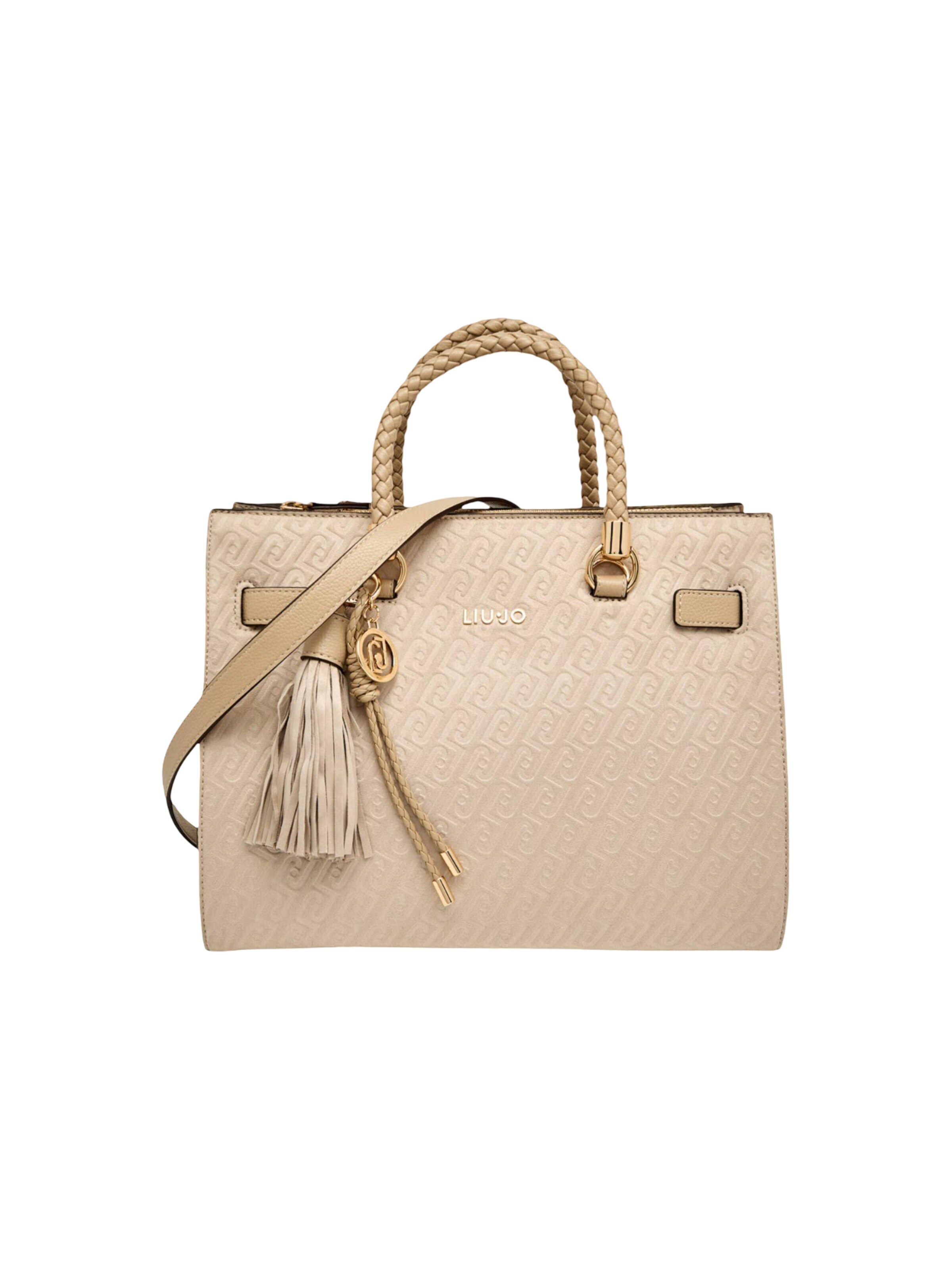 Liu Jo Shoulder Bag in Beige: front