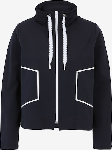 Doris Streich Sweatjacke in Blau: Vorderseite