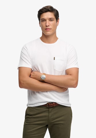 Superdry & Co T-Shirt 'Classic Essential' in Weiß: Vorderseite