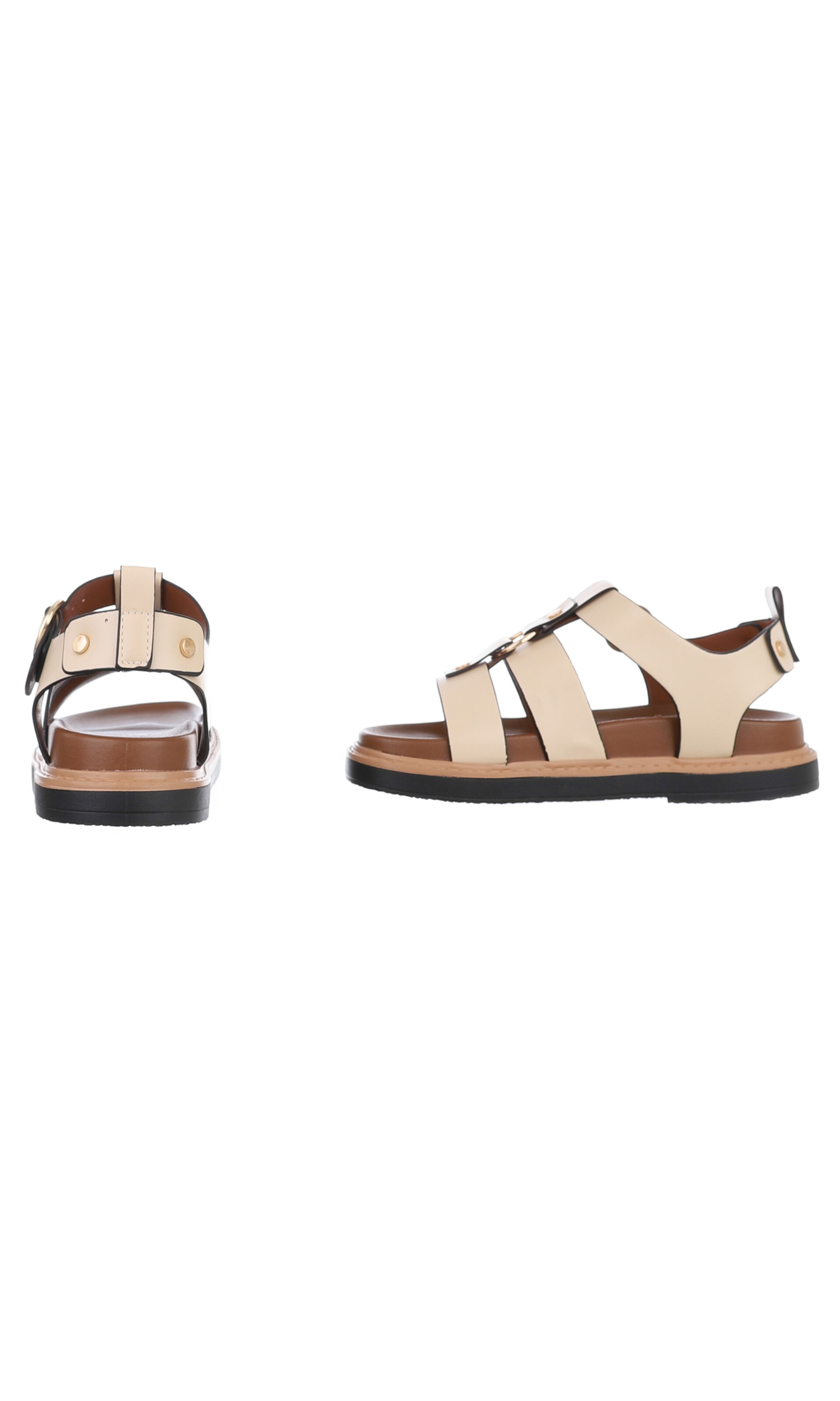 Ital-Design Sandale in Beige