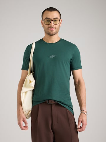 GUESS - Camisa 'AIDY' em verde: frente
