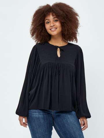 Peppercorn Bluse 'Danea' in Schwarz: Vorderseite