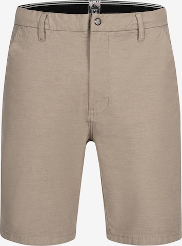 Regular Pantalon 'Oklahoma' INDICODE JEANS en beige : devant