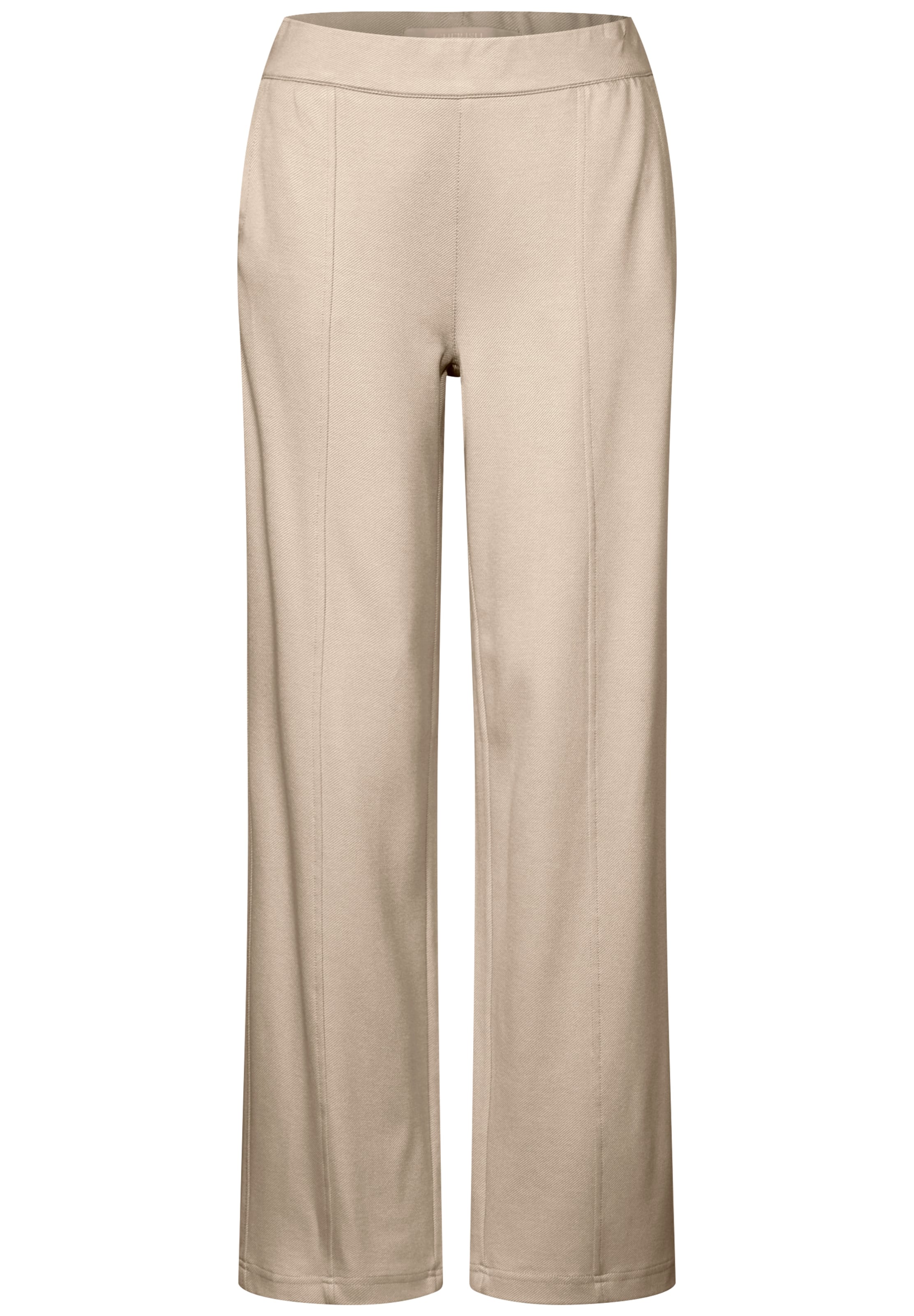 STREET ONE Bundfaltenhose in beige, Produktansicht