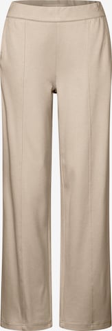 STREET ONE Bundfaltenhose in Beige: Vorderseite