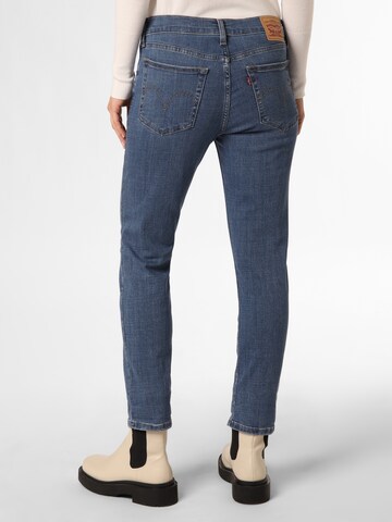 LEVI'S ® Tapered Jeans 'Mid Rise Boyfriend' in Blauw