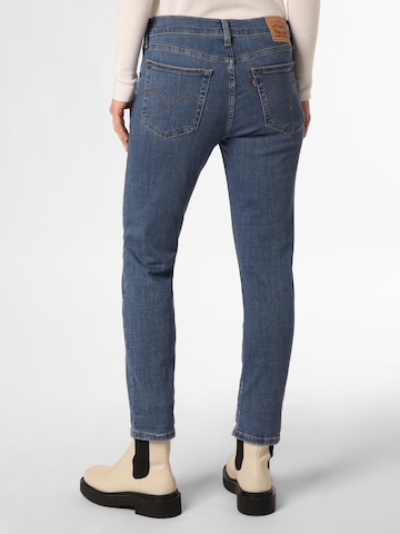 LEVI'S ® Дънки Tapered Leg Дънки 'Mid Rise Boyfriend' в синьо