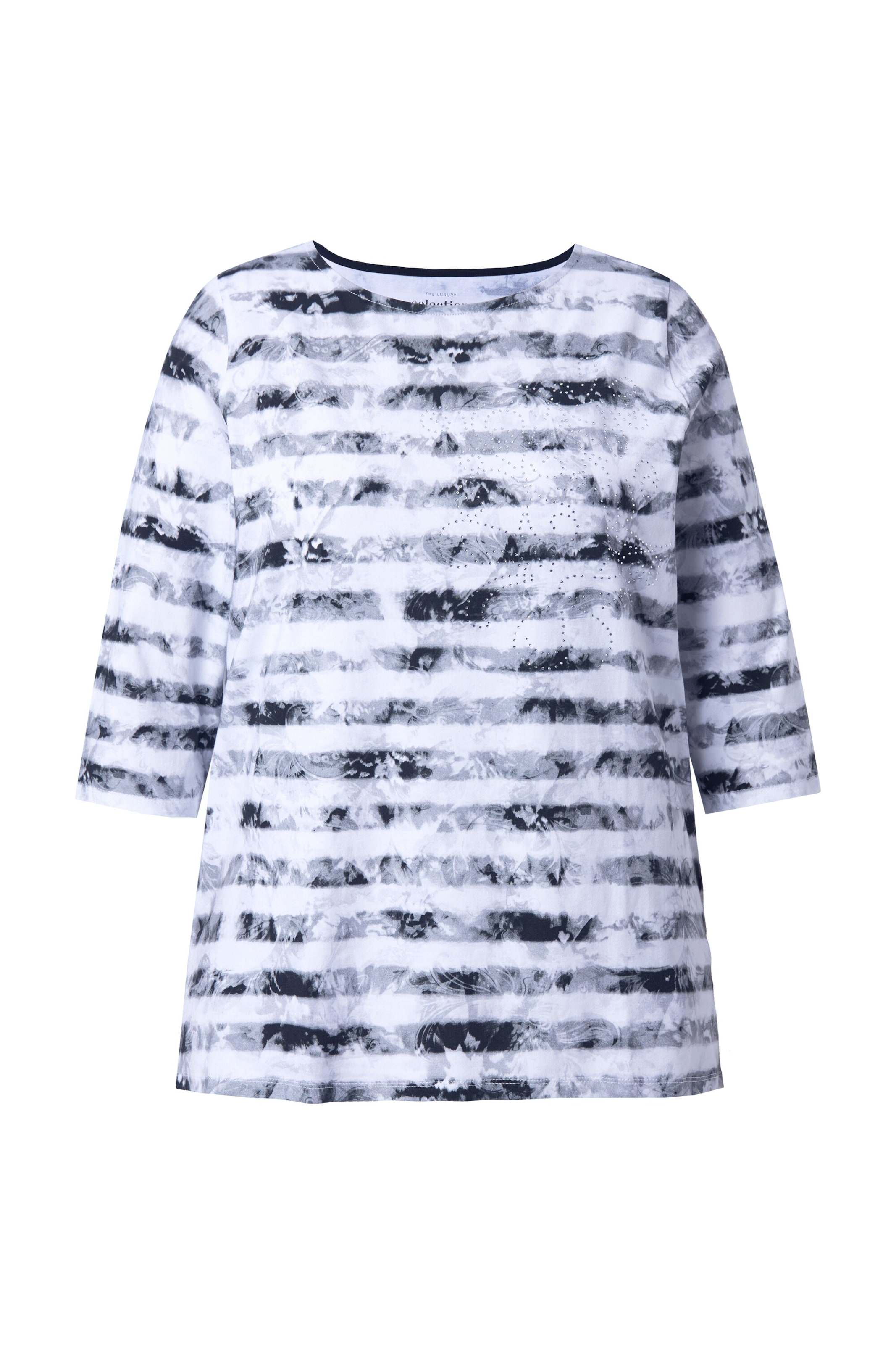 Ulla Popken Shirt in Mischfarben: Vorderseite