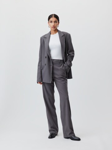 LeGer by Lena Gercke Regular Trousers 'Fergie Tall' in Grey