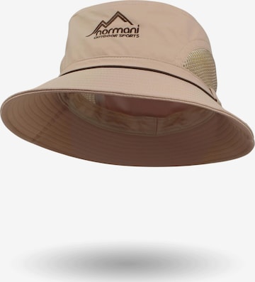 Chapeaux 'Balance' normani en beige : devant