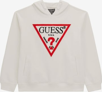 GUESS Sweatshirt in Weiß: Vorderseite