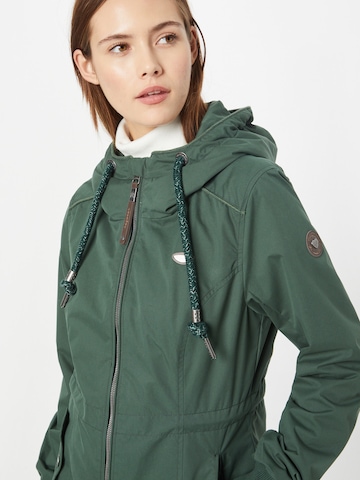 Ragwear Between-seasons parka 'DANKA' in Green