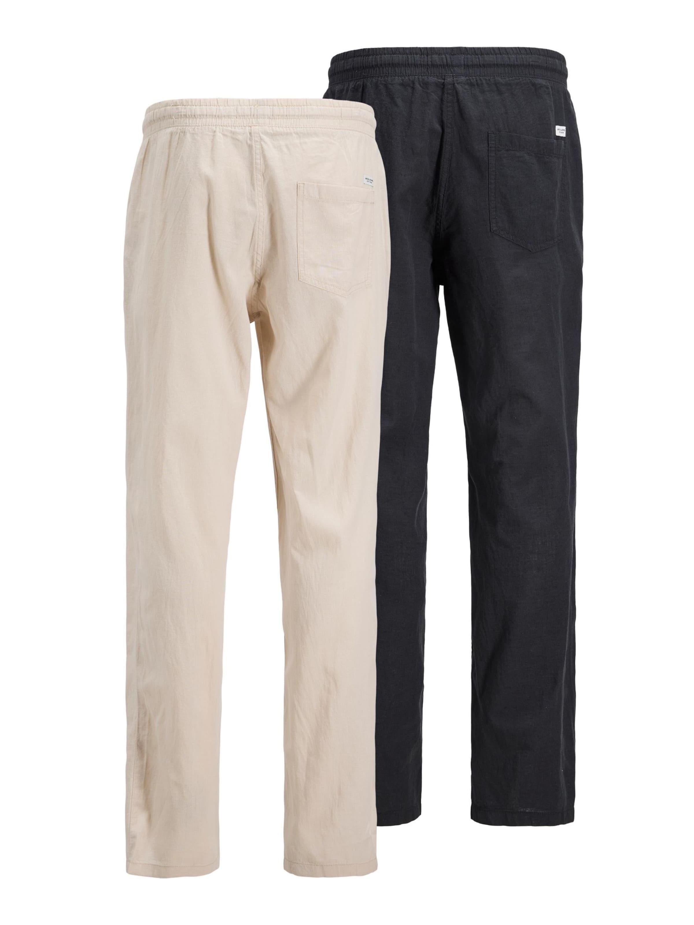 JACK & JONES Loose fit Pants in Beige