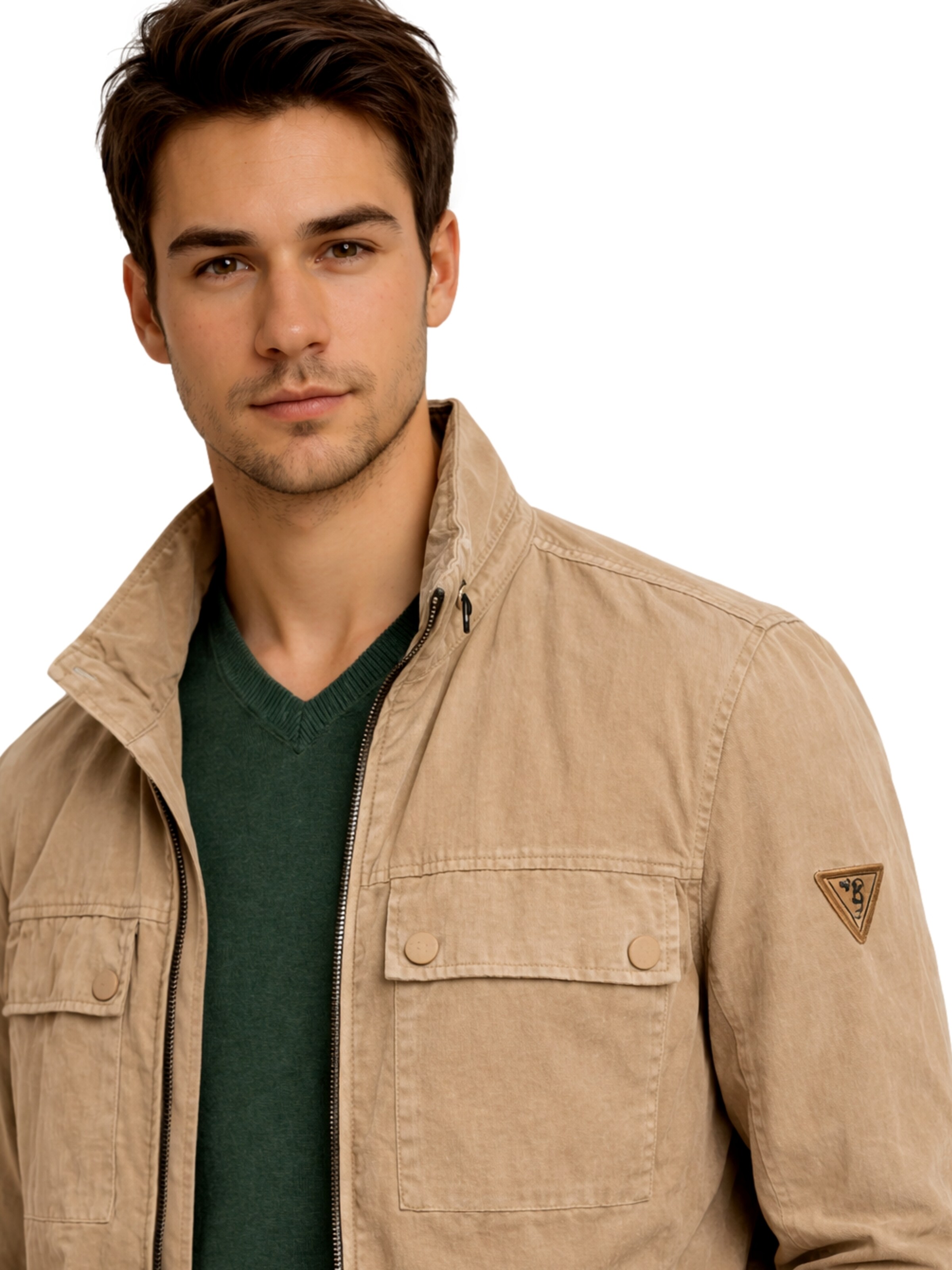 GUESS Átmeneti dzseki - bézs