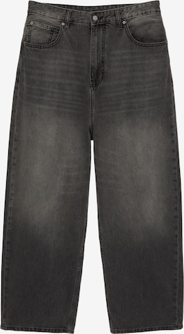 Wide leg Jeans di Pull&Bear in grigio: frontale