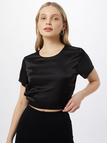 Missguided Blouse in Black: front