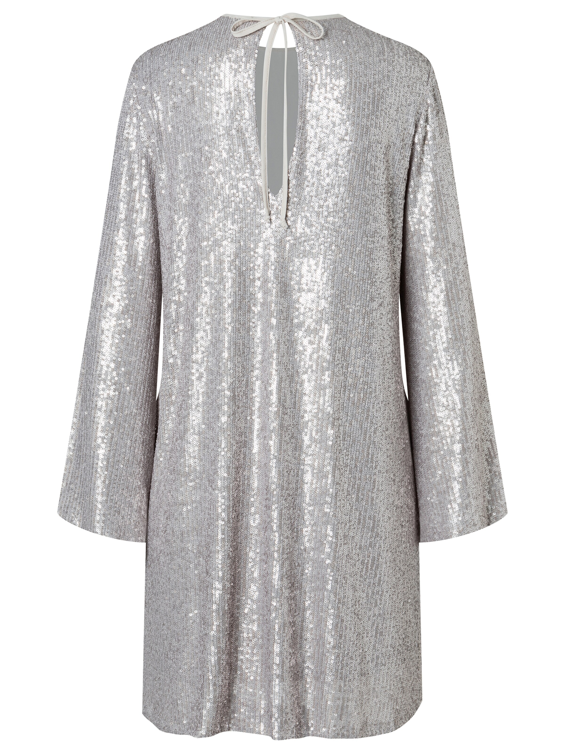 Ana Alcazar Cocktail Dress ' Tadyra ' in Silver