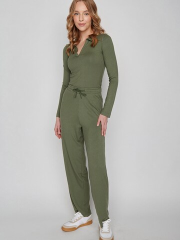 Loosefit Pantalon GREENBOMB en vert