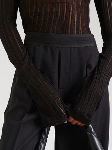 Loosefit Pantalon à plis 'KITTY' Freequent en noir