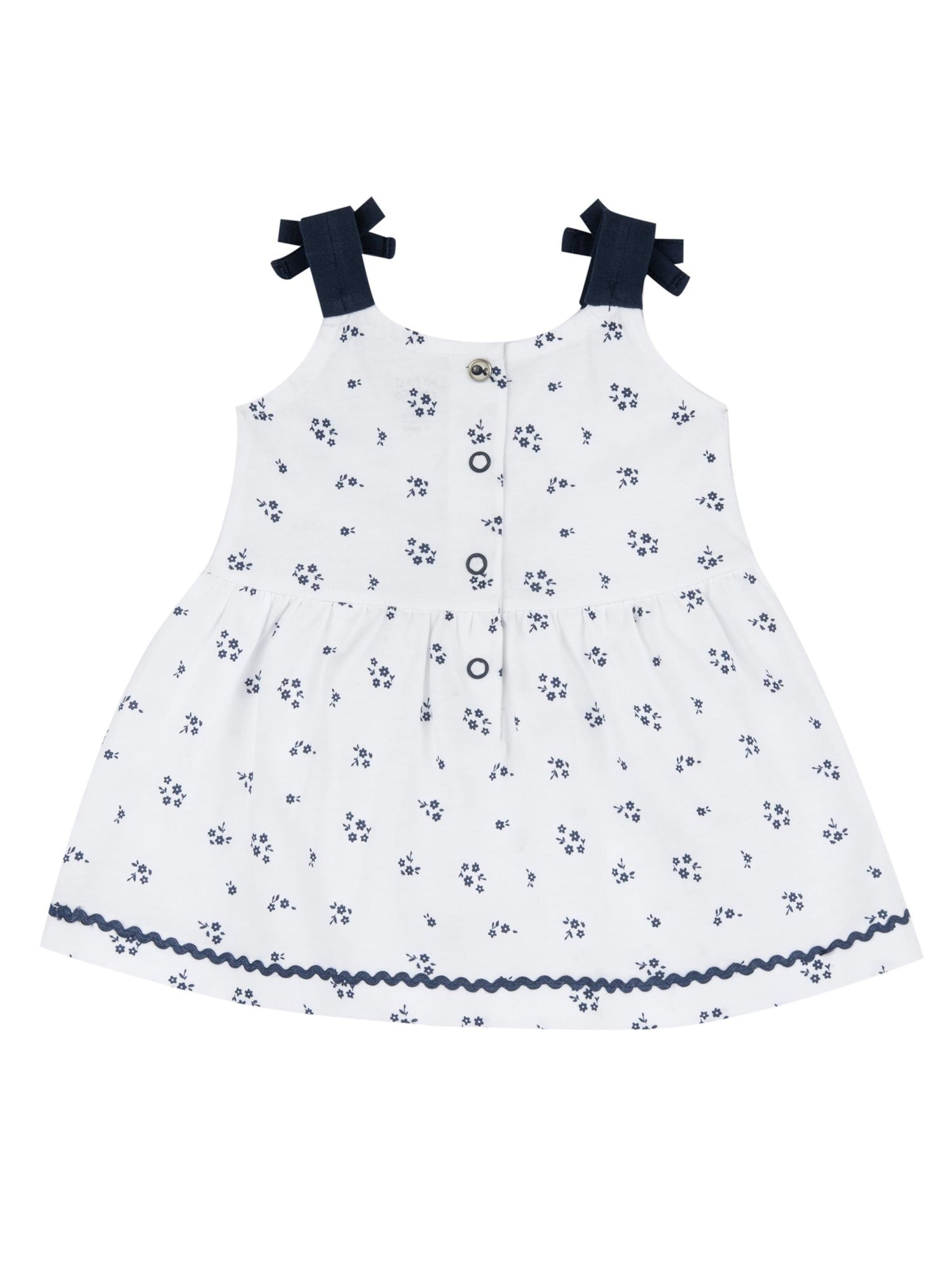 Chicco - Vestido en blanco: frente