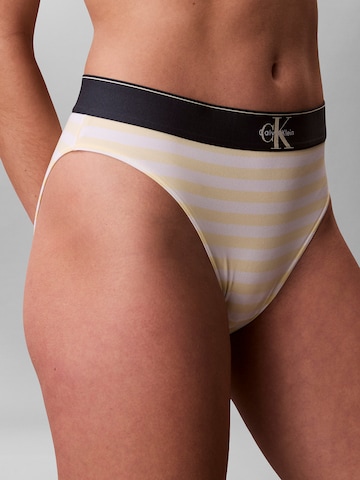 Calvin Klein Underwear Slip in Gelb