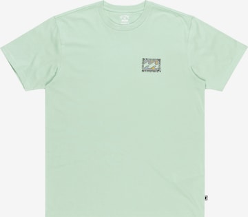 T-Shirt 'CRAYON WAVE' BILLABONG en vert : devant