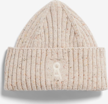 Berretto di ARMEDANGELS in beige: frontale