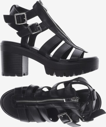 CATWALK Sandalen 38 in Schwarz: predná strana