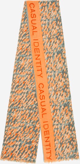 comma casual identity Tuch in grau / orange, Produktansicht