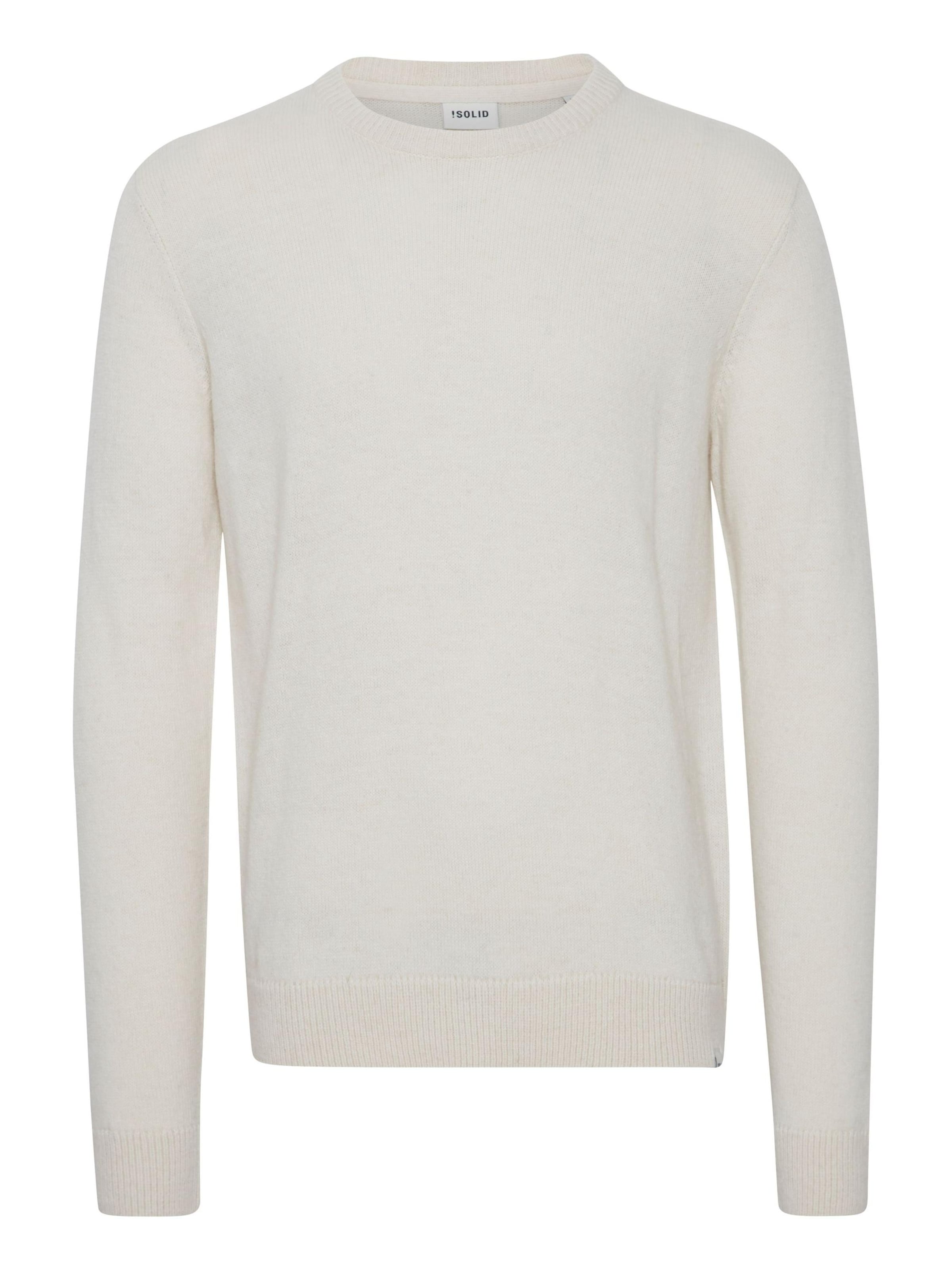 !Solid Pullover in Beige: Vorderseite