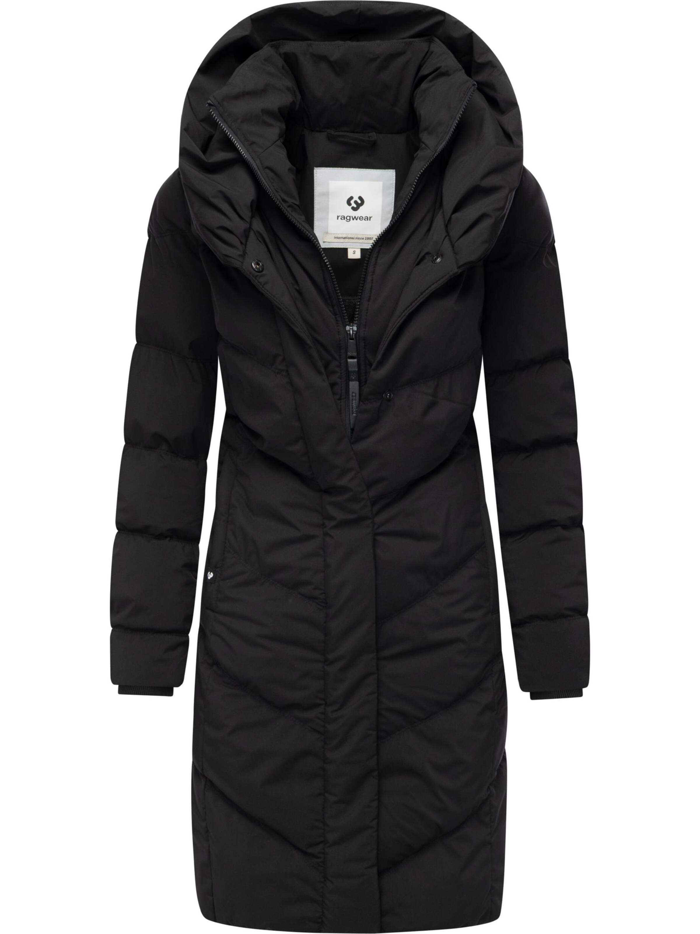 Ragwear Winter coat 'Natalka' in Black