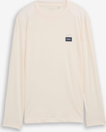 TOM TAILOR Shirt in Bruin: voorkant