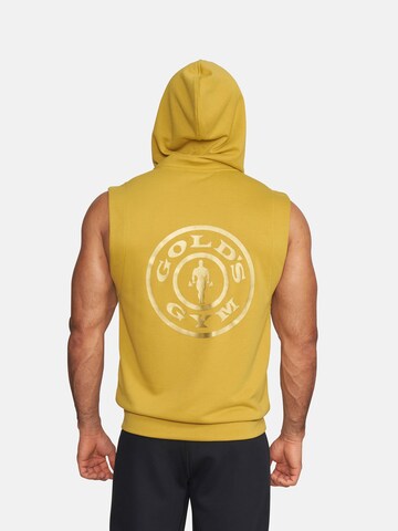 GOLD´S GYM APPAREL Sportsvest 'DRAPER' i gul