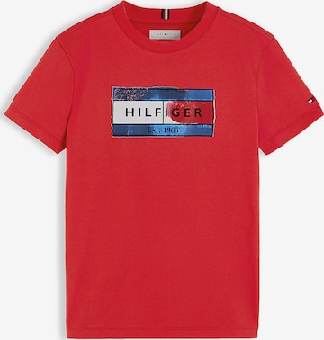 TOMMY HILFIGER T-Shirt in Rot: Vorderseite