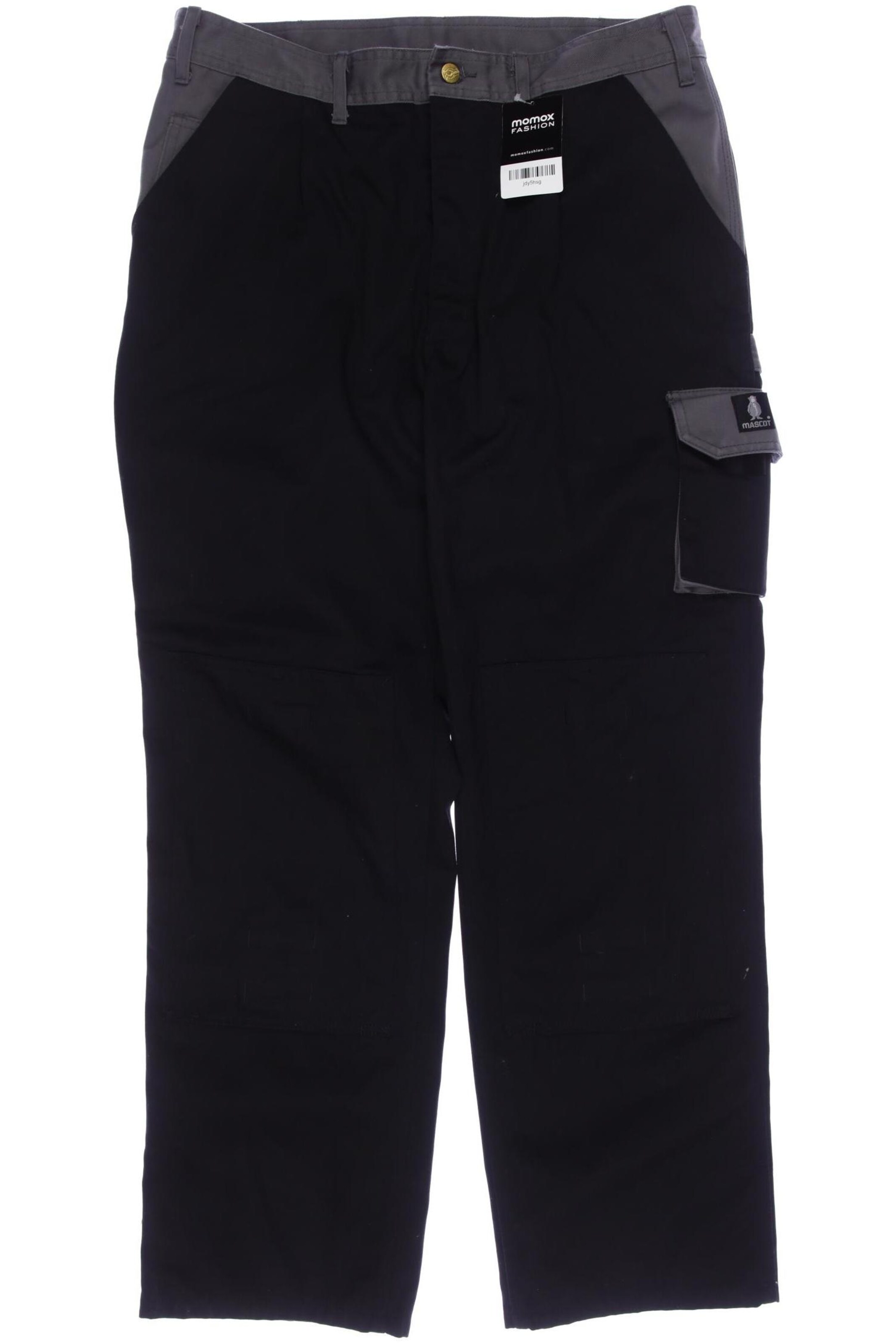 MASCOT Stoffhose 35-36 in Schwarz: Vorderseite