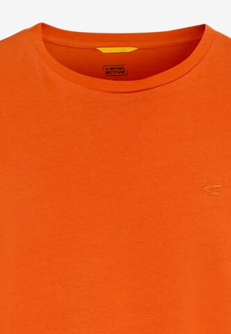 CAMEL ACTIVE Bluser & t-shirts i orange