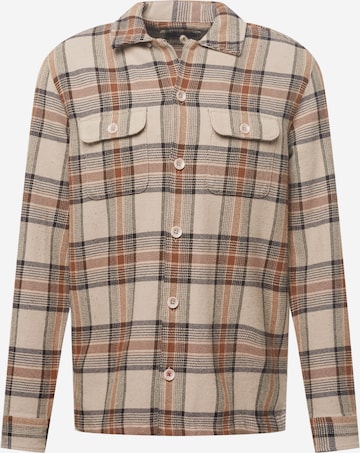 CINQUE Regular fit Button Up Shirt 'STORM' in Brown: front