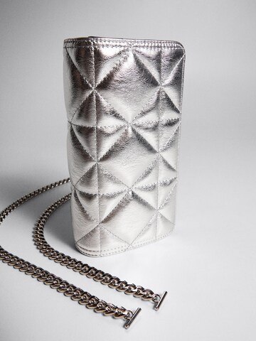 Sac à bandoulière MANGO en argent