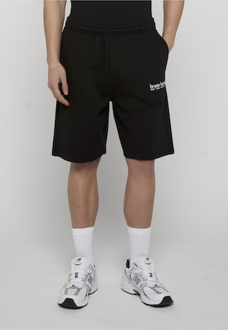 Bruno Banani - Loosefit Calças em preto: frente