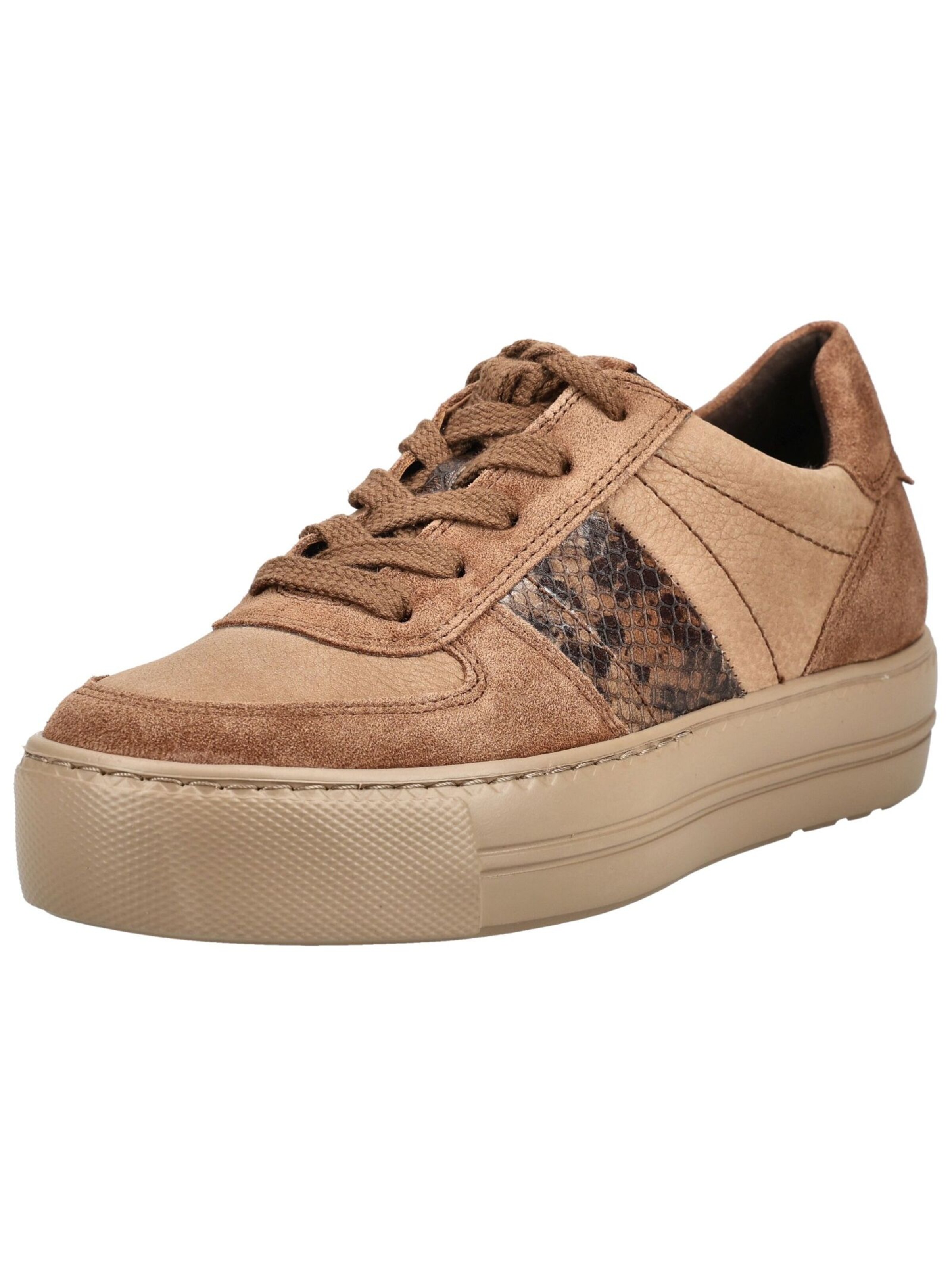 Paul Green Sneakers in Brown: front