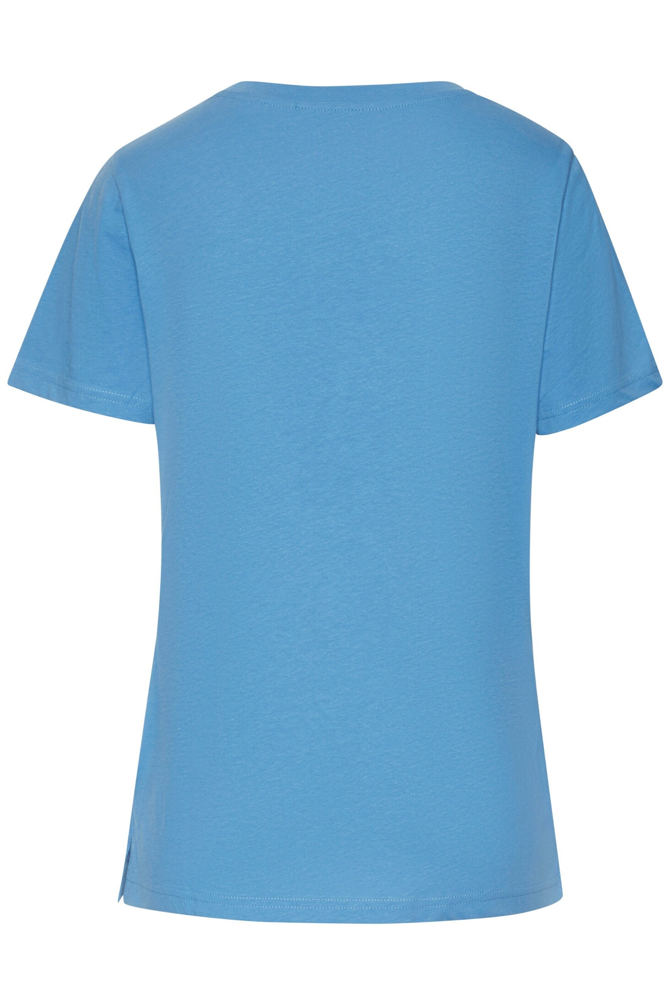 BEACH TIME Shirt in Blue