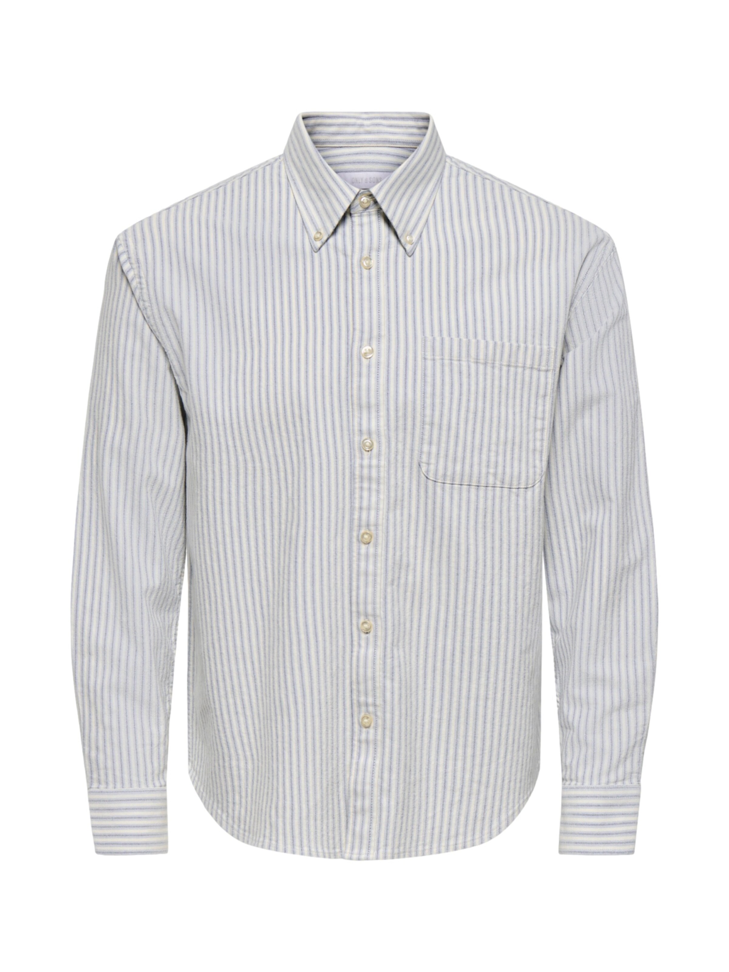 Cămașă 'ONSOXFORD' de la Only & Sons pe alb: față