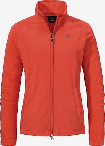 Schöffel Funktionsfleecejacke 'Leona3' in Rot: Vorderseite