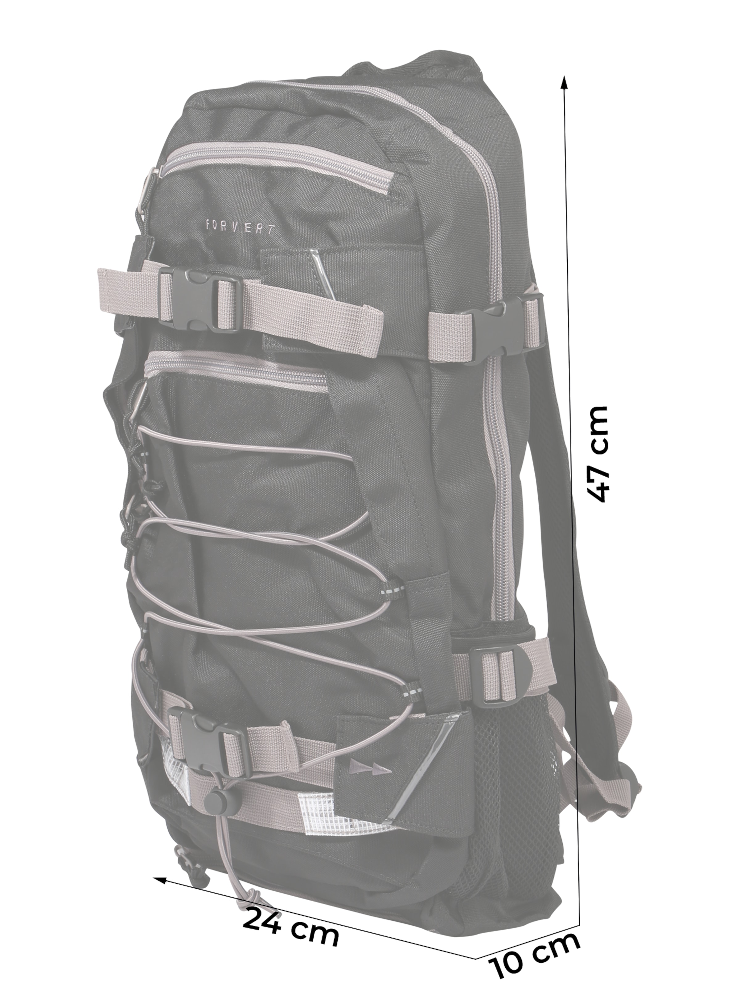 Forvert Backpack 'Ice Louis' in Black