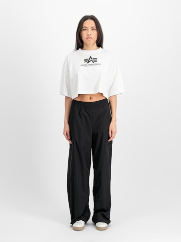 T-shirt ALPHA INDUSTRIES en blanc